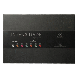 Caixa de Tabletes de Chocolate Intensidade 350g