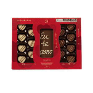 Caixa Artesanal de Bombons Delícias de Amor 153g