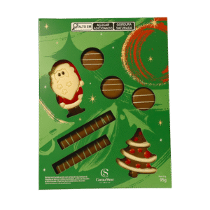 Caixa de Chocolates Cacau Magia Feliz Natal 95g