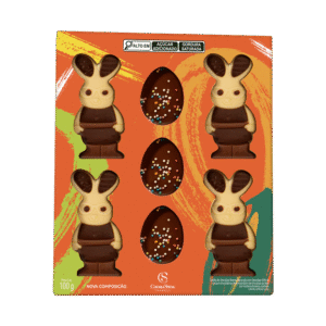 Caixa de Chocolates de Páscoa Cacau Magia 100g