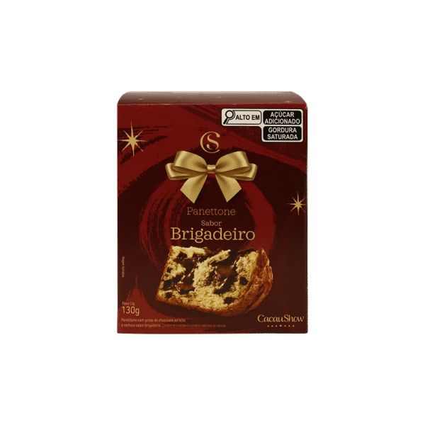 Mini Panetone com Recheio de Brigadeiro 130g