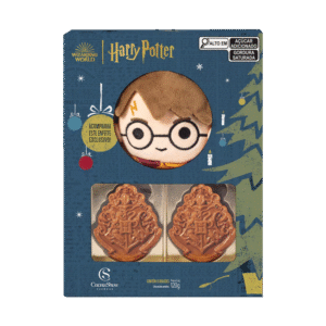 Brasão de Chocolate ao Leite Harry Potter 120g