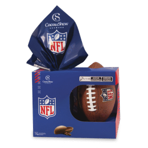 Ovo de Páscoa ao Leite Chocoesportes Bola NFL 170g