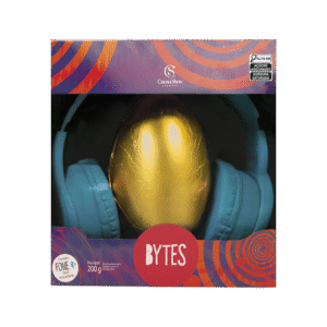 Ovo de Páscoa ao Leite Bytes Fone Azul 200g