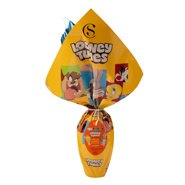 Ovo de Páscoa ao Leite Gogos Looney Tunes 170g