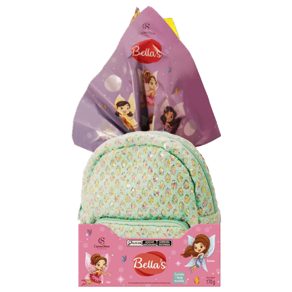 Ovo de Páscoa Mochila Bella's 170g