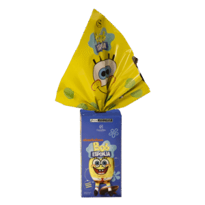 Ovo de Páscoa ao leite Chaveiro Bob Esponja 170g